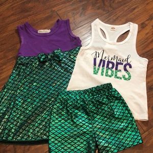 Girls Mermaid bundle